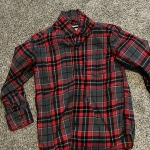 Boys plaid long sleeve